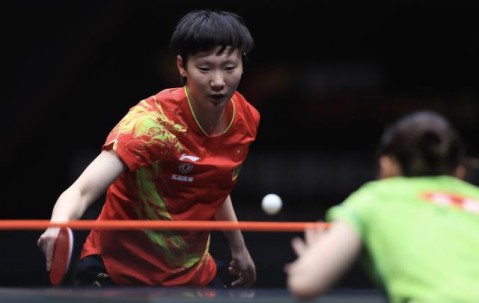 九游体育app下在-国乒TOP4再次包揽女单四强 这次是在世界杯的赛场