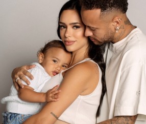 真爱❤️布鲁娜宣布已与内马尔领证，曾两度分手又复合+育有两女